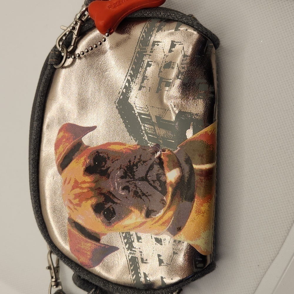 FUZZY Nation Boxer Purse Heather Gray